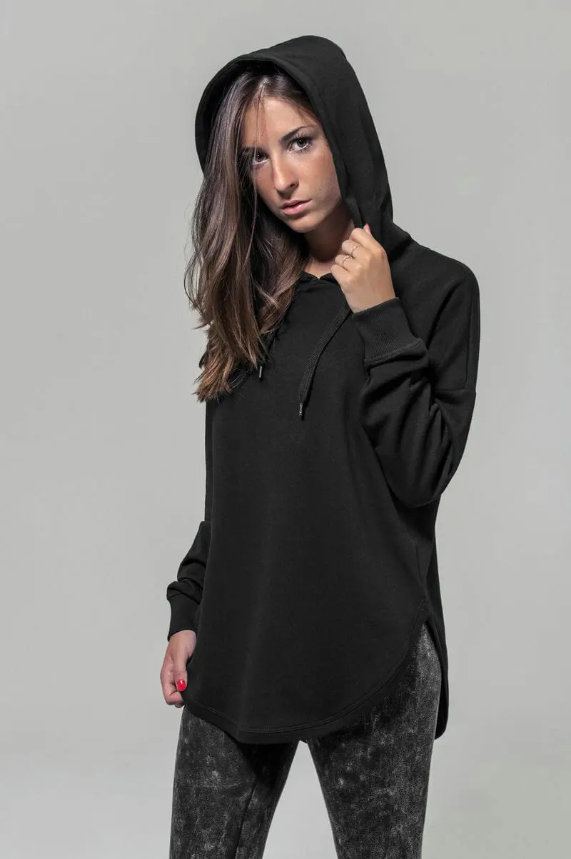 Build Your Brand Womens Oversized Hoodie
