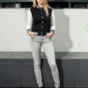 Build Your Brand Womens Sweat College Jacket