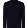 Callaway Mens Ribbed ¼ Zip Merino Sweater