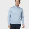 Callaway Mens Waffle ¼ Zip Pullover
