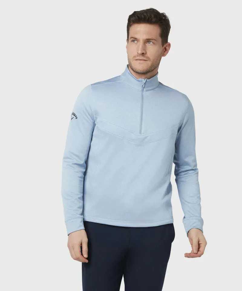 Callaway Mens Waffle ¼ Zip Pullover
