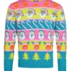 The Christmas Shop Adult Multi Character Christmas Jumper