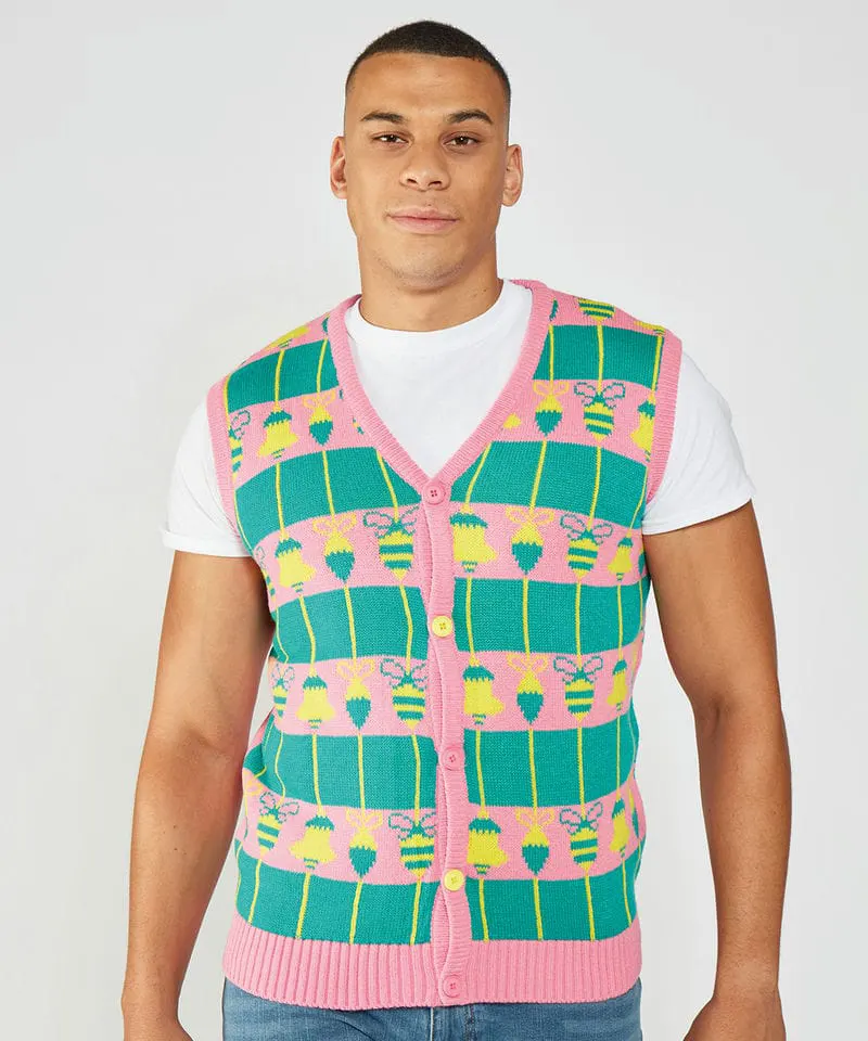The Christmas Shop Loud Tank Cardigan