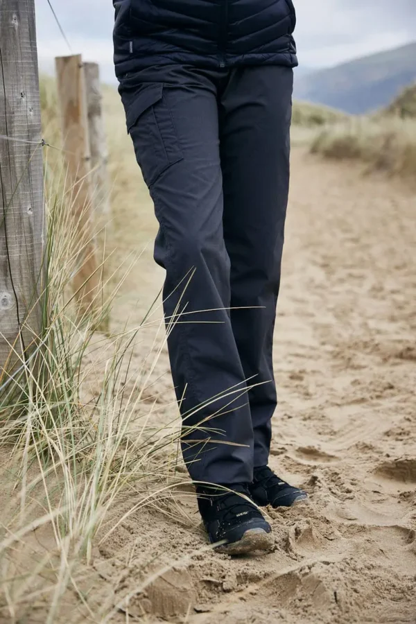 Craghoppers Womens Kiwi Pro Stretch Lined Trousers (Black) - Sportpurs