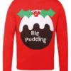 The Christmas Shop Adults Big Pudding Jumper