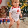 The Christmas Shop Christmas Baby Grow