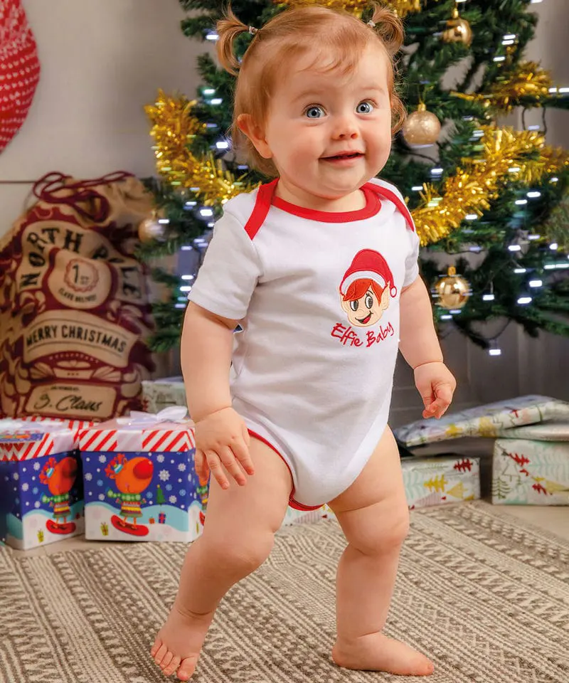 The Christmas Shop Christmas Baby Grow