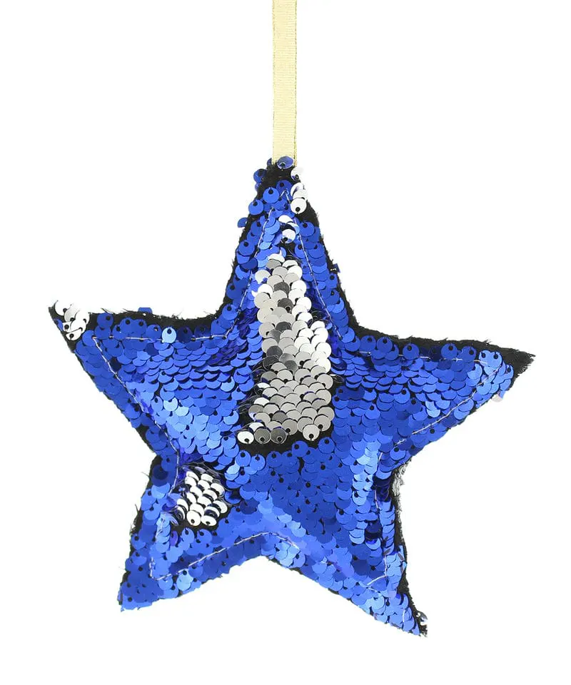 The Christmas Shop 16.5Cm Sequin Star