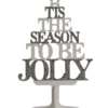 The Christmas Shop Wooden Text Tree