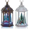 The Christmas Shop Hexagonal Lantern