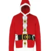 The Christmas Shop Santa 3D Adults Christmas Jumper