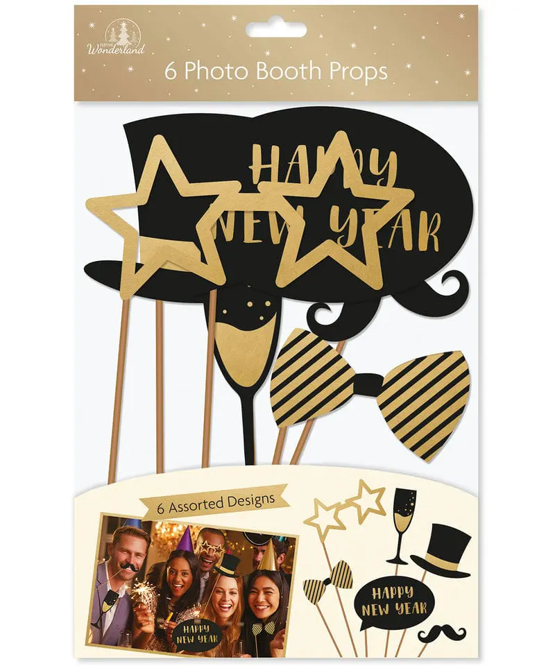 The Christmas Shop 6 New Year Photo Props
