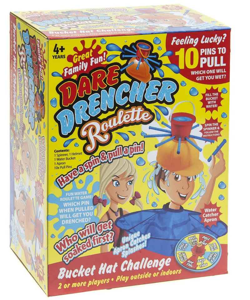 The Christmas Shop Dare Drencher Roulette Hat Challenge Game