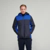 Finden & Hales Mens Hooded Contrast Padded Jacket
