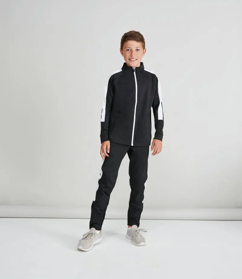 Finden & Hales Mens Kids Knitted Tracksuit Pants