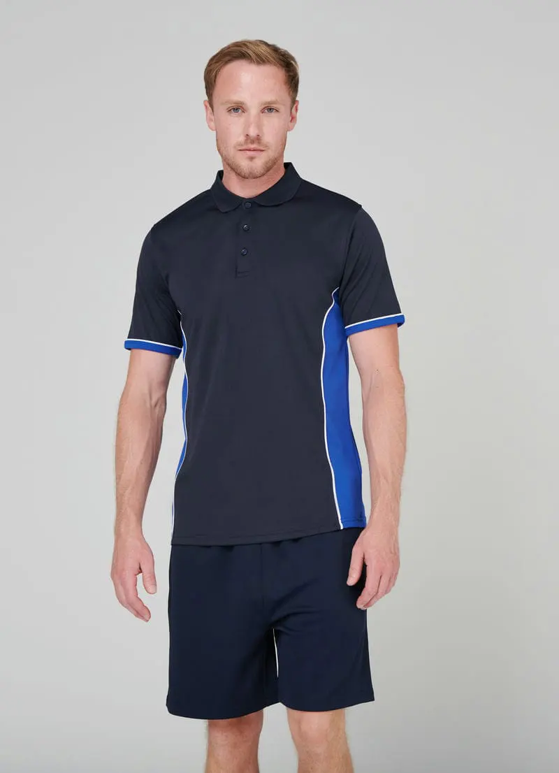 Finden & Hales Mens Panel Polo