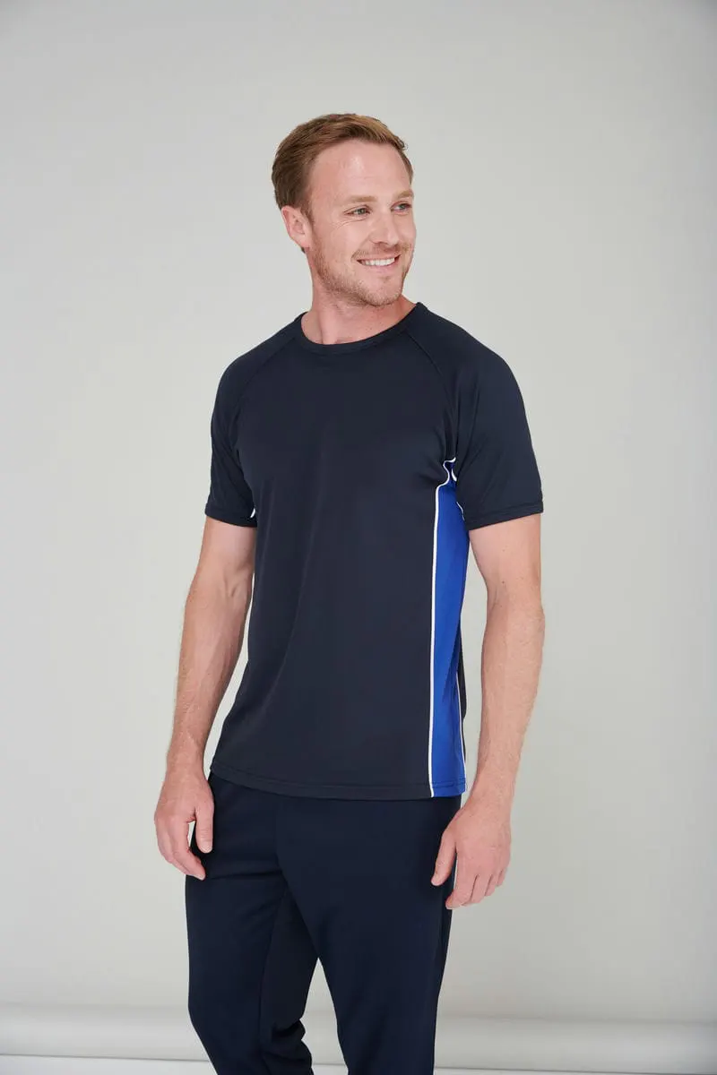 Finden & Hales Mens Performance Panel T Shirt