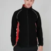 Finden & Hales Mens Piped Microfleece Jacket