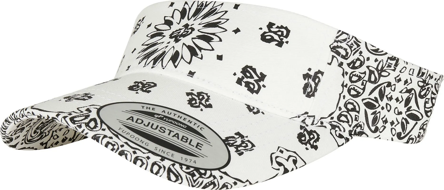 Flexfit By Yupoong Bandana Print Visor 8888Bp