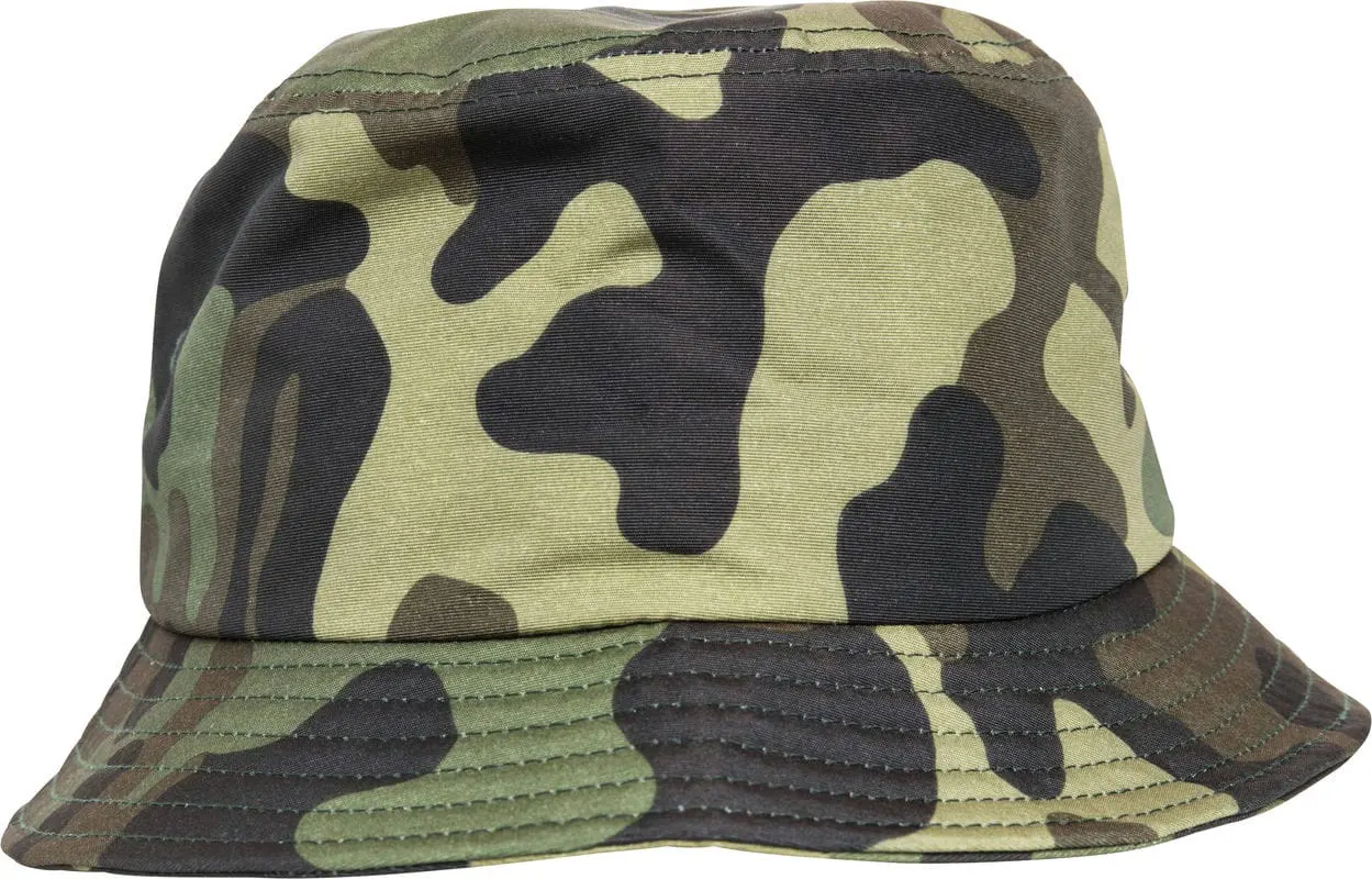 Flexfit By Yupoong Camo Bucket Hat 5003Cb