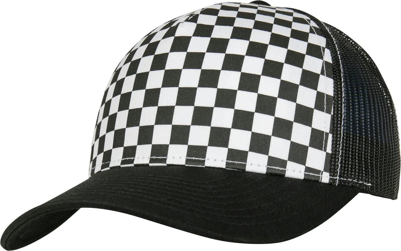 Flexfit By Yupoong Checkerboard Retro Trucker 6506Cb