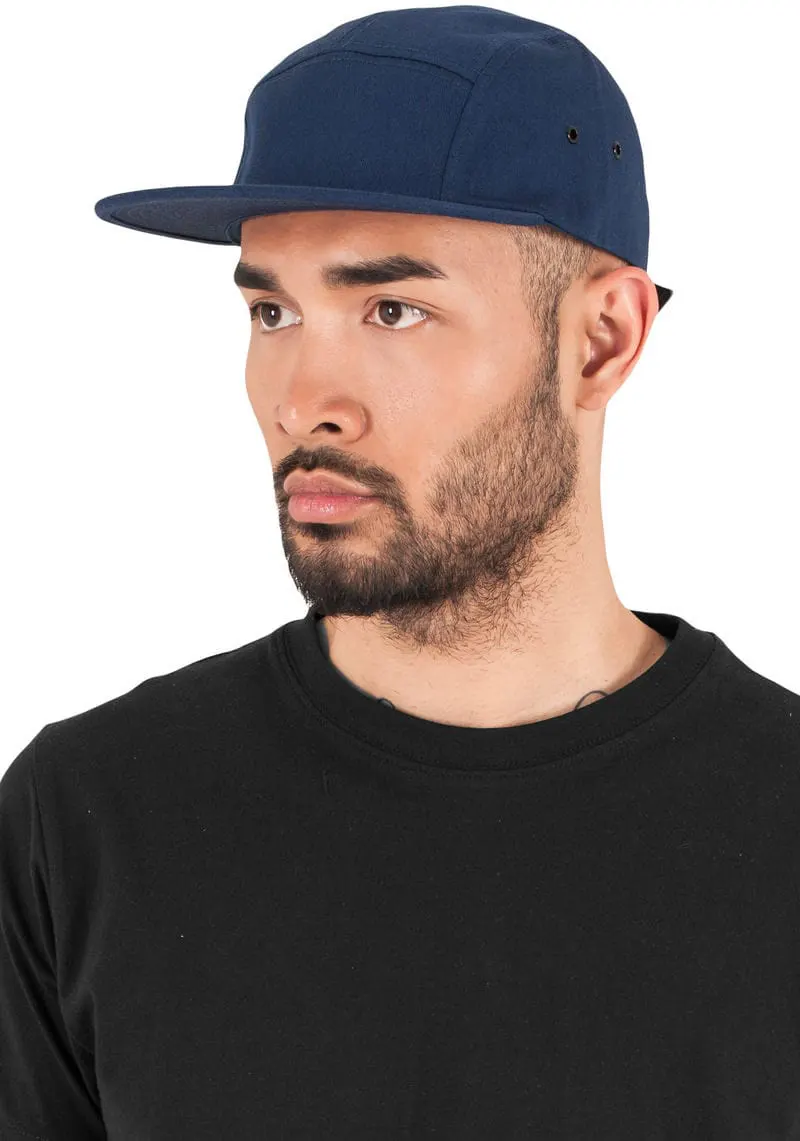 Flexfit By Yupoong Classic 5 Panel Jockey Cap 7005