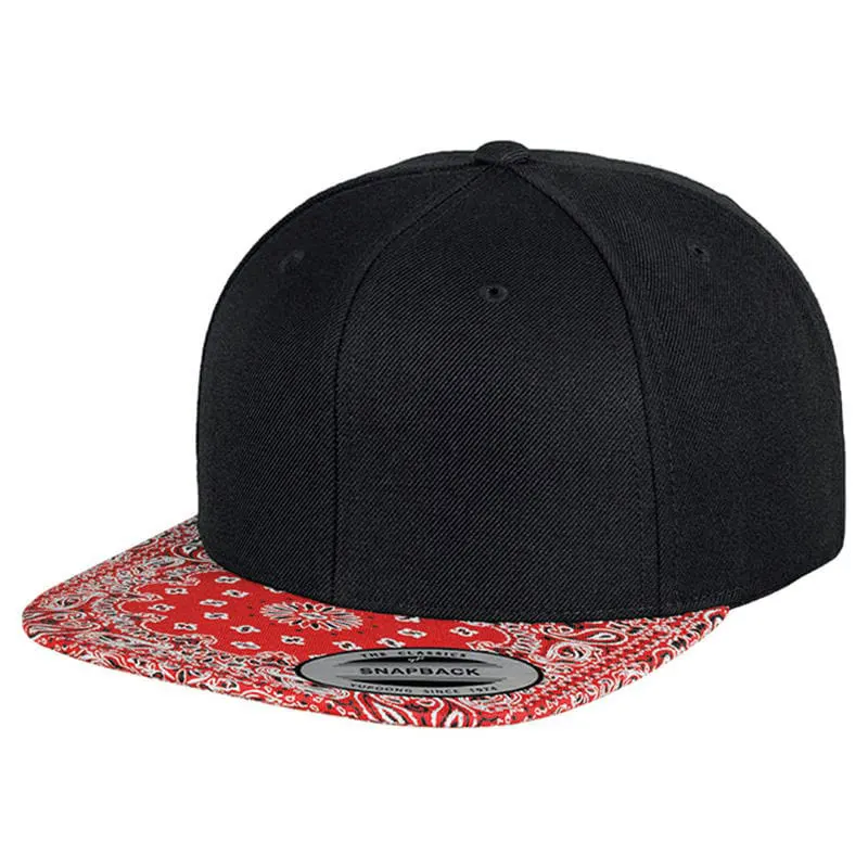 Flexfit By Yupoong Fashion Print Snapback 6089Designer