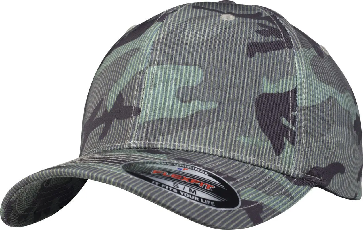 Flexfit By Yupoong Flexfit Camo Stripe Cap 6277Cs
