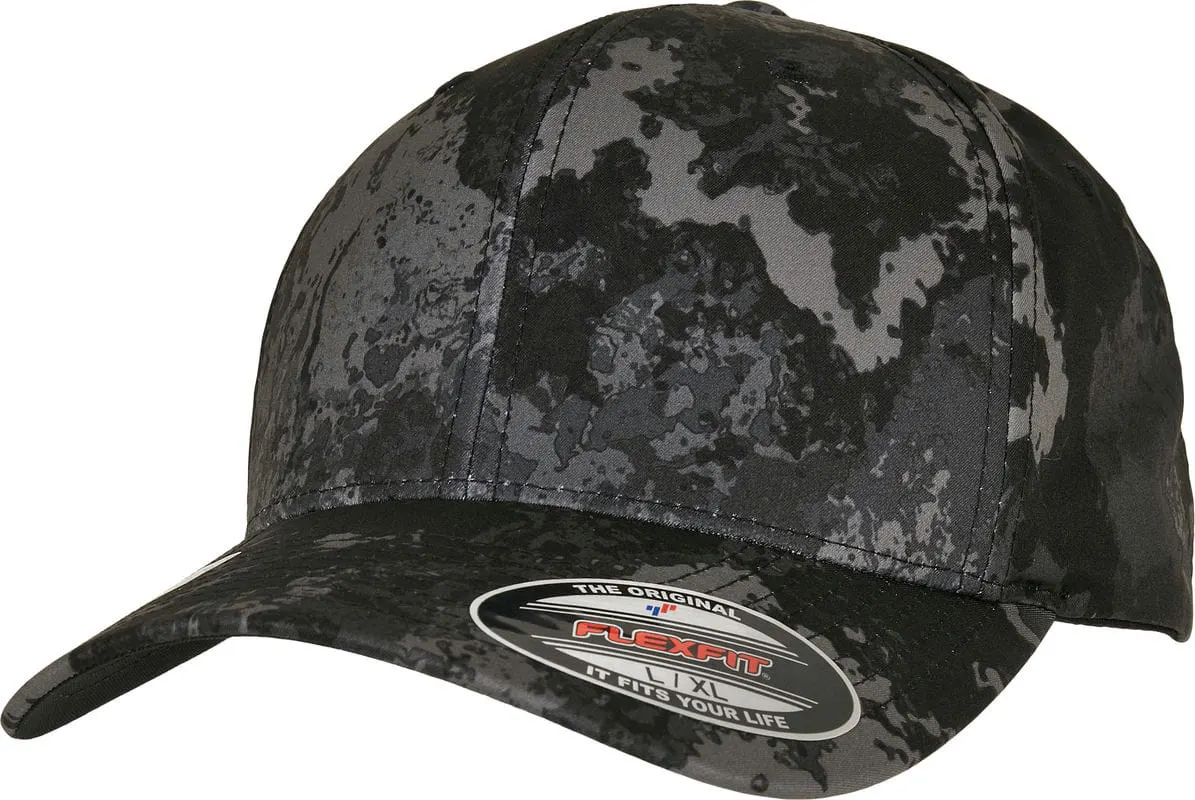 Flexfit By Yupoong Flexfit Veil Camo Cap 6277Vc