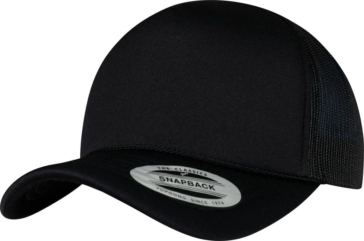 Flexfit By Yupoong Foam Trucker Cap Curved Visor 6005Fc