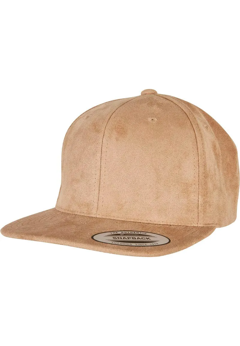 Flexfit By Yupoong Imitation Suede Leather Snapback 6089Su