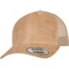 Flexfit By Yupoong Imitation Suede Leather Trucker Cap 6606Su