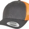 Charcoal/Neon Orange