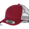Burgundy/Light Grey