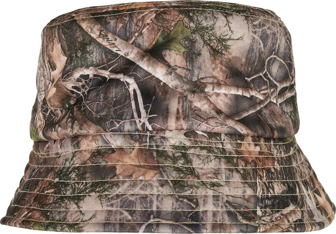 Flexfit By Yupoong Sherpa Real Tree Camo Reversible Bucket Hat 5003Rs