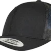 Flexfit By Yupoong Trucker Recycled Polyester Fabric Cap 6606Tr