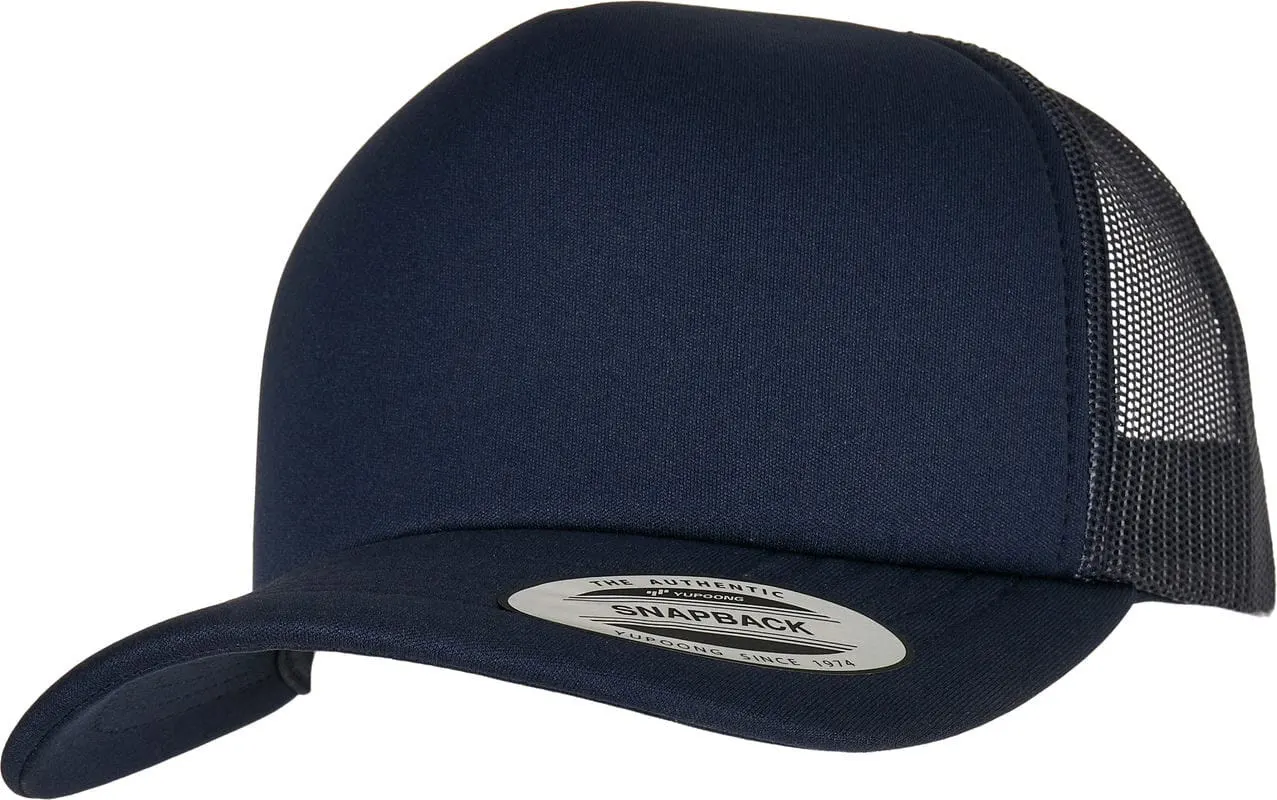 Flexfit By Yupoong Yp Classics Classic Curved Visor Foam Trucker Cap 6320