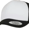 Flexfit By Yupoong Yp Classics Curved Foam Trucker Cap White Front 6320W