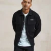 Front Row Mens Drill Overshirt