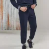Front Row Mens Joggers With Striped Cuffs