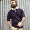 Front Row Mens Short Sleeve Rugby Shirt