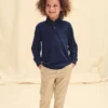 Fruit Of The Loom Unisex Kids Long Sleeve 65/35 Polo