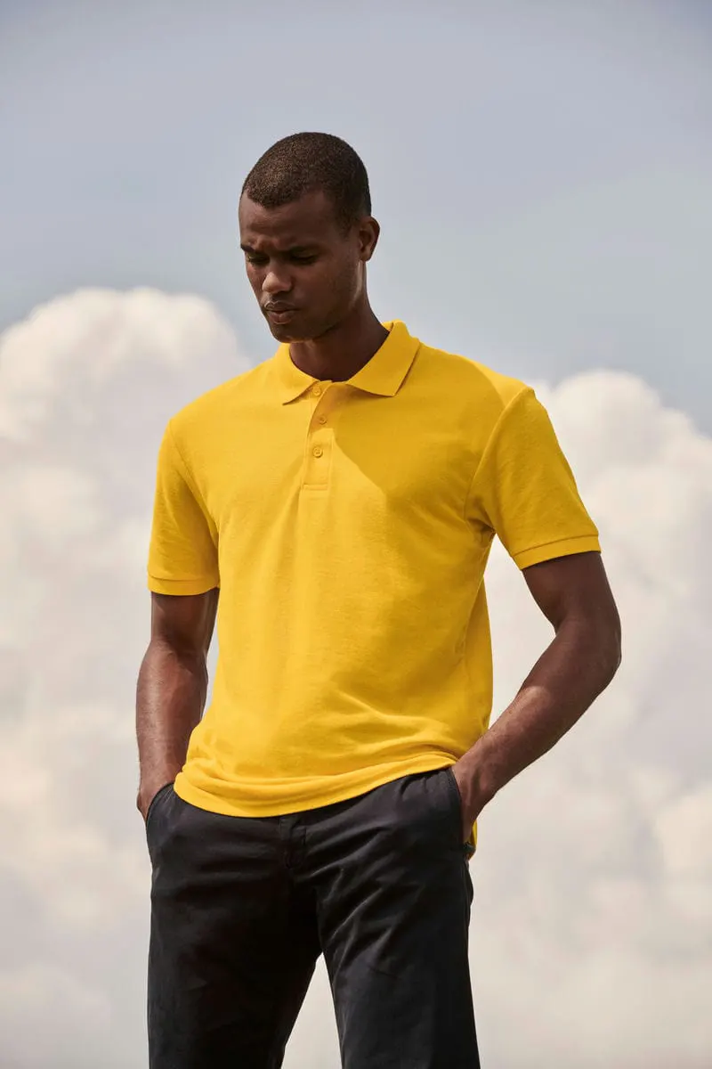 Fruit Of The Loom Mens 65/35 Polo