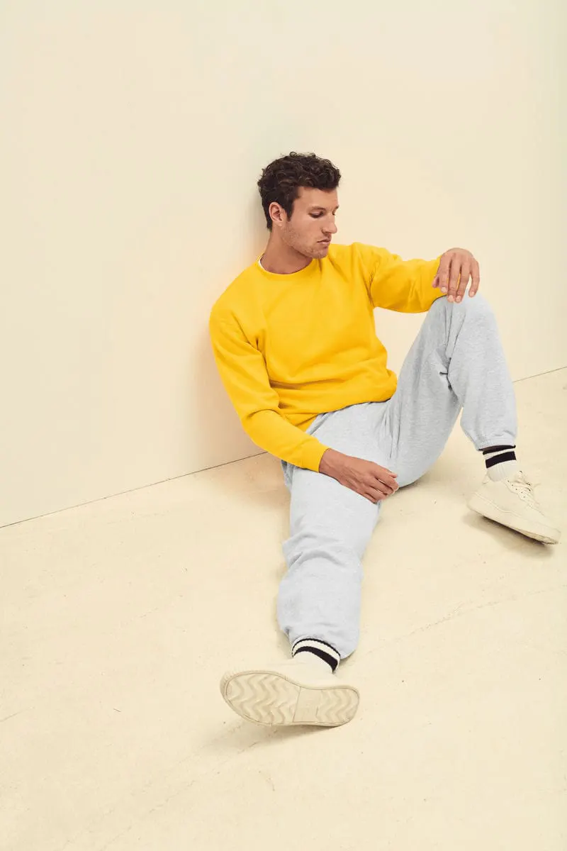 Fruit Of The Loom Mens Classic 80/20 Set In Sweatshirt