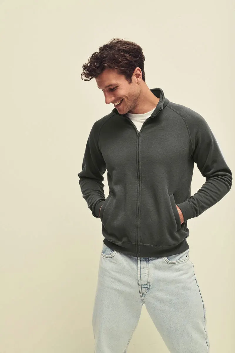 Fruit Of The Loom Mens Classic 80/20 Sweatshirt Jacket