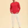 Fruit Of The Loom Mens Iconic 150 Classic Long Sleeve Tee