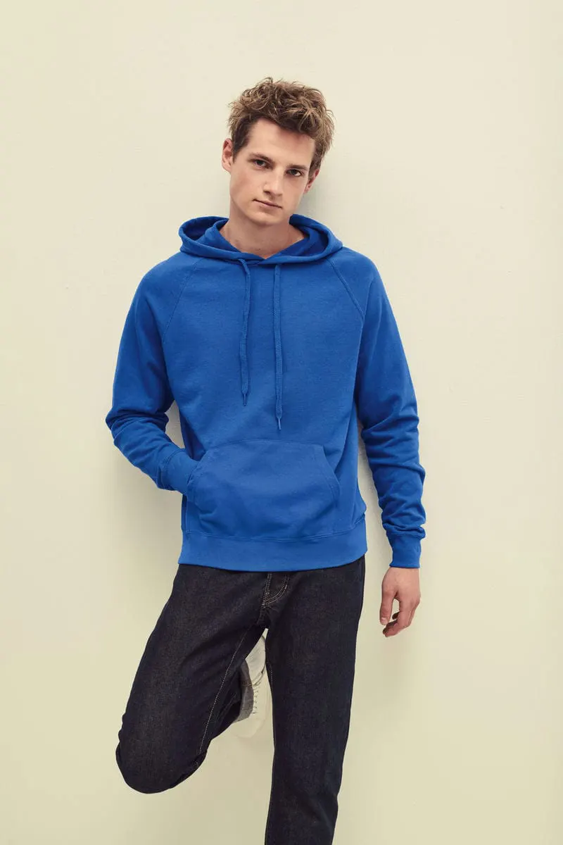 Fruit Of The Loom Mens Lightweight Hooded Sweatshirt