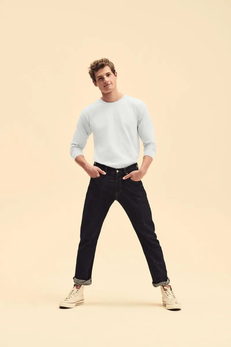 Fruit Of The Loom Mens Original Long Sleeve Tee