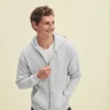 Fruit Of The Loom Mens Premium 70/30 Hooded Sweatshirt Jacket