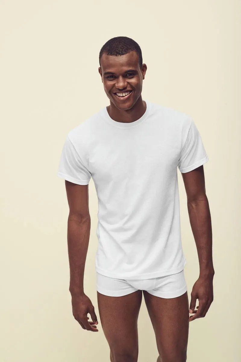 Fruit Of The Loom Mens Underwear Tee Pack Of 3